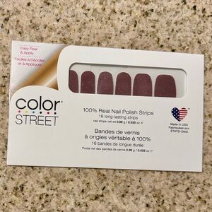 Color Street Manicure Nail Strips Silk Scarf